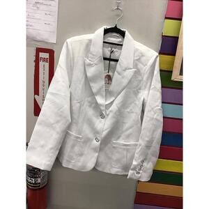 Jaclyn smith women’s blazer size 1X shoulder pads thick new from HSN